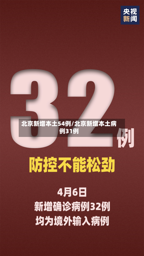 北京新增本土54例/北京新增本土病例31例-第3张图片