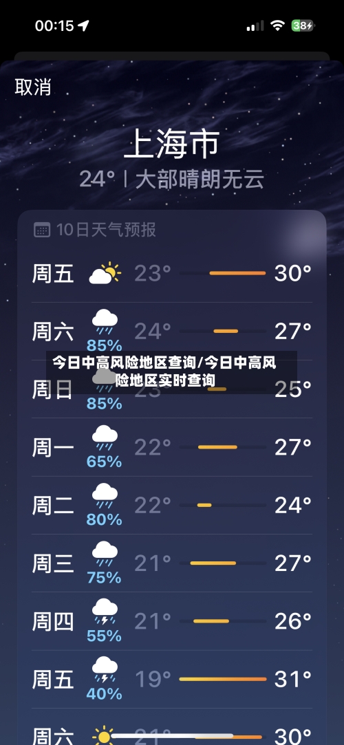今日中高风险地区查询/今日中高风险地区实时查询-第3张图片
